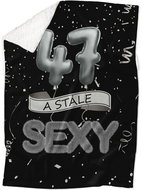 IMPAR Lambskin blanket Still sexy - Black - 47 years old - Blanket