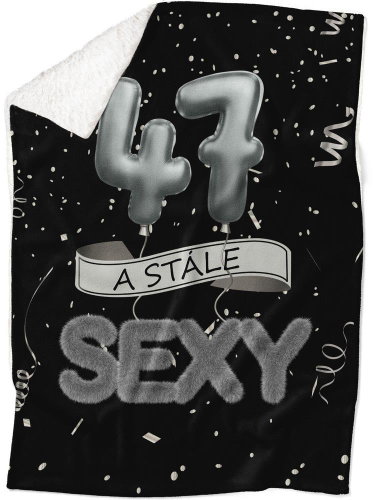 IMPAR Lambskin blanket Still sexy - Black - 47 years old - Blanket - Main image