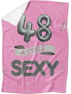 IMPAR Lambskin blanket Still sexy - Pink - 48 years old - Blanket