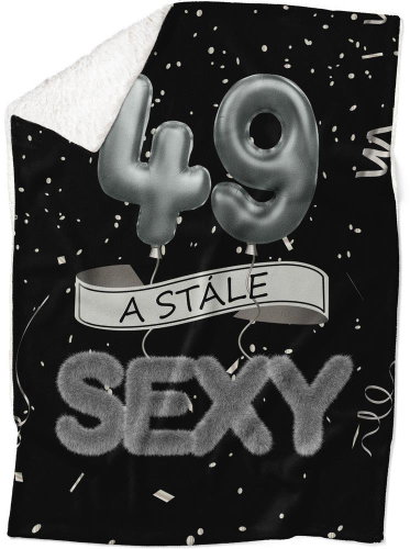 IMPAR Lambskin blanket Still sexy - Black - 49 years old - Blanket - Main image