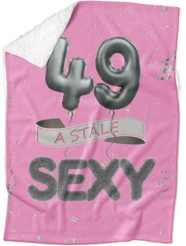 IMPAR Lambskin blanket Still sexy - Pink - 49 years old - Blanket - Main image