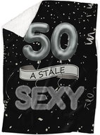 IMPAR Lambskin blanket Still sexy - Black - 50 years - Blanket