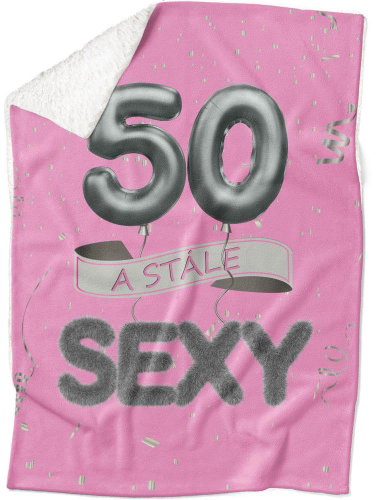 IMPAR Lambskin blanket Still sexy - Pink - 50 years - Blanket - Main image