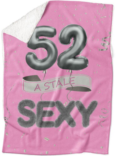 IMPAR Lambskin blanket Still sexy - Pink - 52 years old - Blanket - Main image