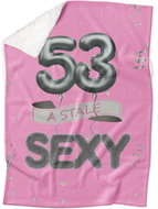 IMPAR Lambskin blanket Still sexy - Pink - 53 years old - Blanket