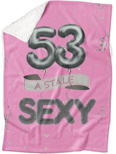 IMPAR Lambskin blanket Still sexy - Pink - 53 years old - Blanket - Main image