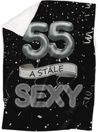 IMPAR Lambskin blanket Still sexy - Black - 55 years old - Blanket