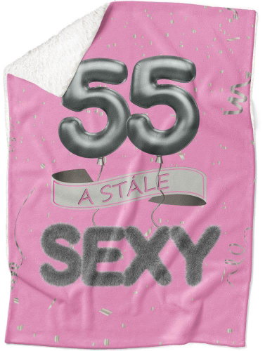 IMPAR Lambskin blanket Still sexy - Pink - 55 years old - Blanket - Main image