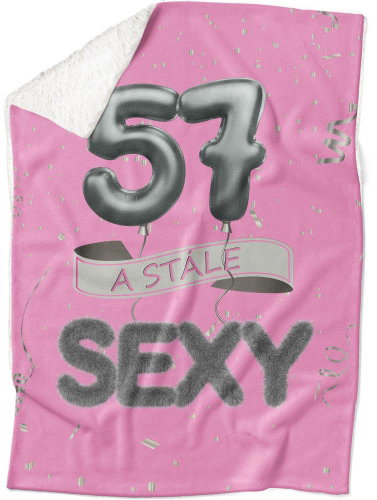IMPAR Lambskin blanket Still sexy - Pink - 57 years old - Blanket - Main image