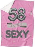 IMPAR Lambskin blanket Still sexy - Pink - 58 years old - Blanket