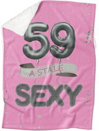 IMPAR Lambskin blanket Still sexy - Pink - 59 years old - Blanket