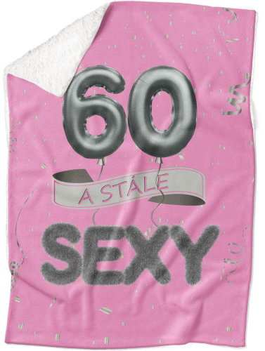 IMPAR Lambskin blanket Still sexy - Pink - 60 years - Blanket - Main image