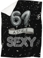 IMPAR Lambskin blanket Still sexy - Black - 61 years old - Blanket