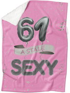 IMPAR Lambskin blanket Still sexy - Pink - 61 years old - Blanket