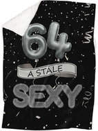 IMPAR Lambskin blanket Still sexy - Black - 64 years old - Blanket