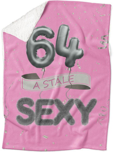IMPAR Lambskin blanket Still sexy - Pink - 64 years old - Blanket - Main image