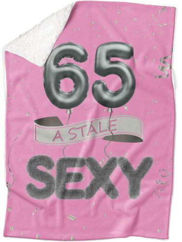 IMPAR Lambskin blanket Still sexy - Pink - 65 years old - Blanket - Main image