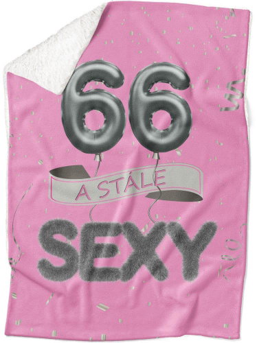 IMPAR Lambskin blanket Still sexy - Pink - 66 years old - Blanket - Main image