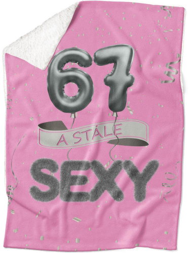 IMPAR Lambskin blanket Still sexy - Pink - 67 years old - Blanket - Main image