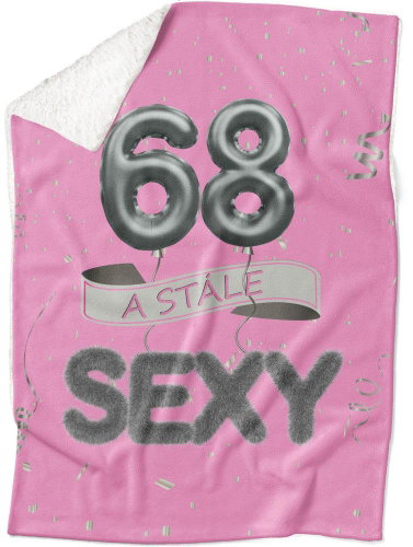 IMPAR Lambskin blanket Still sexy - Pink - 68 years old - Blanket - Main image