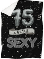 IMPAR Lambskin blanket Still sexy - Black - 75 years old - Blanket