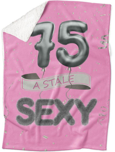 IMPAR Lambskin blanket Still sexy - Pink - 75 years old - Blanket - Main image