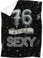 IMPAR Lambskin blanket Still sexy - Black - 76 years old - Blanket