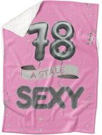 IMPAR Lambskin blanket Still sexy - Pink - 78 years old - Blanket