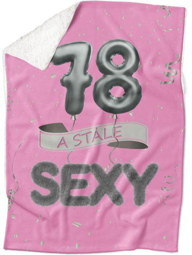 IMPAR Lambskin blanket Still sexy - Pink - 78 years old - Blanket - Main image