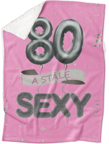 IMPAR Lambskin blanket Still sexy - Pink - 80 years - Blanket - Main image