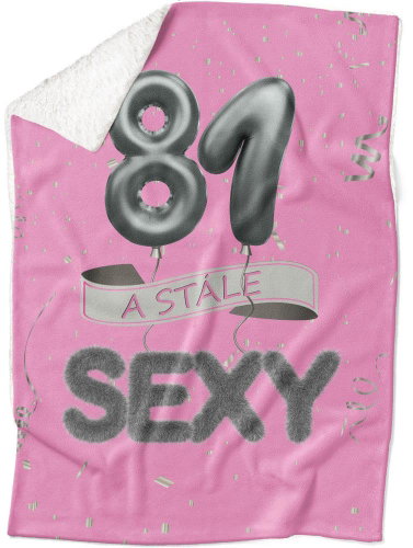 IMPAR Lambskin blanket Still sexy - Pink - 81 years old - Blanket - Main image