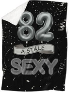 IMPAR Lambskin blanket Still sexy - Black - 82 years old - Blanket