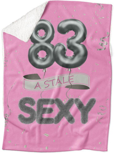 IMPAR Lambskin blanket Still sexy - Pink - 83 years old - Blanket - Main image