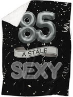 IMPAR Lambskin blanket Still sexy - Black - 85 years old - Blanket