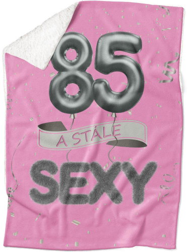 IMPAR Lambskin blanket Still sexy - Pink - 85 years old - Blanket - Main image