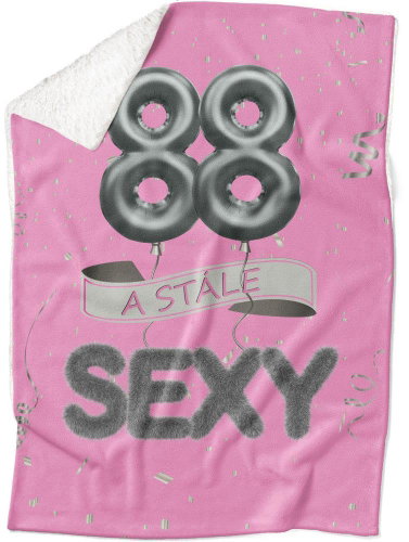 IMPAR Lambskin blanket Still sexy - Pink - 88 years old - Blanket - Main image