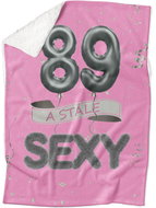 IMPAR Lambskin blanket Still sexy - Pink - 89 years old - Blanket