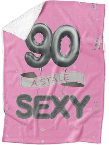 IMPAR Lambskin blanket Still sexy - Pink - 90 years - Blanket - Main image