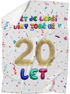 IMPAR Lambskin blanket The world is better thanks to you - 20 years - Blanket