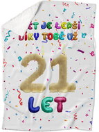 IMPAR Lambskin blanket The world is better because of you - 21 years old - Blanket