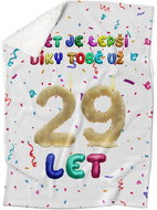 IMPAR Lambskin blanket The world is better thanks to you - 29 years old - Blanket