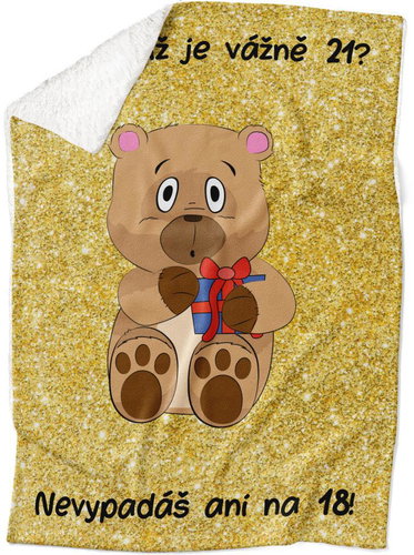 IMPAR Lambskin blanket Are you that old? - 21 years old - Blanket - Main image