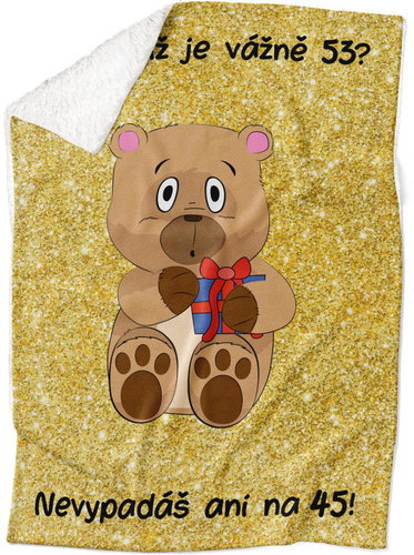 IMPAR Lambskin blanket Are you that old? - 53 years old - Blanket - Main image