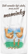 IMPAR Osuška Bůh nemůže být všude - Bath Towel