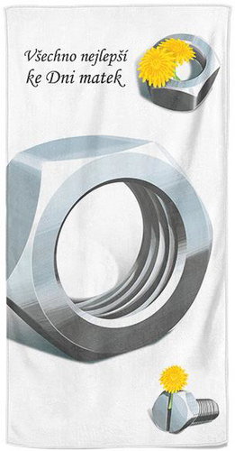 IMPAR Osuška Den matek - Bath Towel - Main image