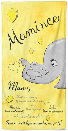 IMPAR Osuška Mé mamince - Bath Towel - Main image