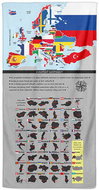IMPAR osuška Hlavní města - Bath Towel