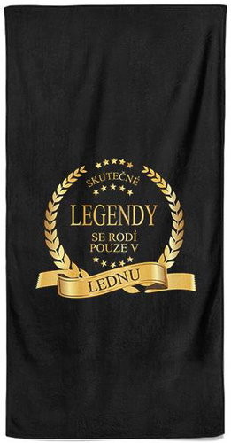 IMPAR Osuška Skutečné legendy -  Leden - Bath Towel - Main image