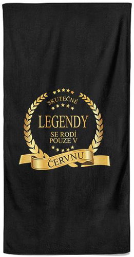 IMPAR Osuška Skutečné legendy -  Červen - Bath Towel - Main image