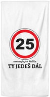 IMPAR Osuška Ty jedeš dál 25 - let - Bath Towel
